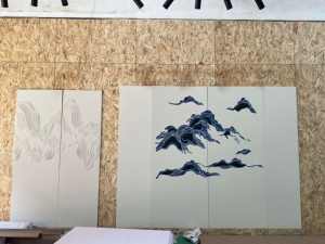 لوحة حائط فنية ثلاثية الأبعاد فاخرة مخصصة لديكور المنزل طراز كلاسيكي عصري لغرفة المعيشة والفندق وغرفة النوم وخلفية التلفزيون مقاومة للماء - Product Image 5