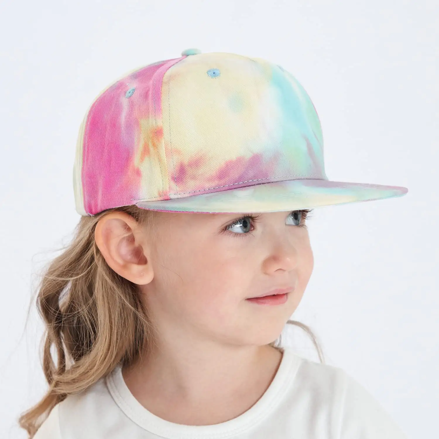 Çocuklar Gorras bir çerçeve düz ağız beyzbol Snapback şapka 5 Panel çocuk Snapback şapka ve başlık