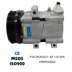 Compresor de Aire Acondicionado para Auto F5A1PLRSA21-XP, Compresor de AC de 6 Ranuras, 12V, para Ford - Product Image 1