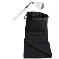 Sac de rangement portable multifonction pour accessoires de golf, pour le nettoyage des balles et des clubs de golf, pour le sport et l'extérieur