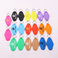 Porte-clés d'hôtel promotionnels personnalisés porte-clés de motel vierges personnalisés stations de vacances étiquettes de clé de chambre d'hôtel