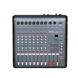Mezclador de <span class=keywords><strong>Audio</strong></span> Pequeño BMG PDX de 8 Canales con Amplificadores/MP3/Pantalla LCD - Product Image 1