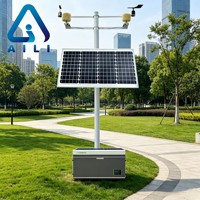 Kit de panneaux solaires 36V DC, station d'alimentation à batterie lithium, contrôleur PWM, caméra CCTV extérieure étanche IP66, commutateur POE, alimentation CPE AP