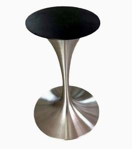 304 Stainless Steel Eco-Friendly Art Deco Brushed Round Indoor Use <b>Table</b> Legs <b>for</b> Entryway Horn Bar <b>Table</b> <b>Feet</b> Chassis - Product Image 1