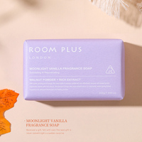ROOM PLUS Savon parfumé au jasmin 200G, exfoliant, hydratant, blanchissant, parfum durable, savon naturel fait à la main