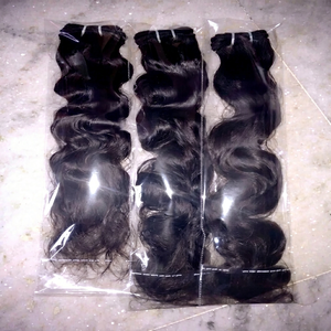 Shedding Free Virgin Indian Remy Hair Best Quality 200g Perm & All Colors Suitable Hot <b>Selling</b> Natural Hair Extensions - Product Image 1