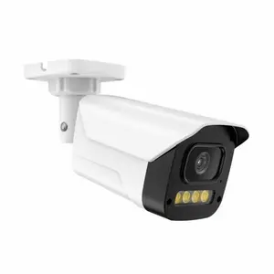 Coaxial BNC IP66 plástico 1080P cor Vu DVR bala TVI AHD CCTV exterior Seuquirty câmeras analógicas com visão noturna Mic