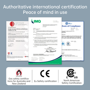 Cuisinière à gaz portable de luxe en acier inoxydable pour camping-car, 3 brûleurs intégrés et cuisinière en verre pour accessoires intérieurs de <span class=keywords><strong>caravane</strong></span> - Product Image 6