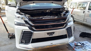 ชุดแต่งรอบคันสำหรับ TOYOTA <span class=keywords><strong>Vellfire</strong></span> ปี 08-14 อัพเกรดเป็น <span class=keywords><strong>Vellfire</strong></span> ปี 2015 Alphard 30 Series เปลี่ยนเป็น <span class=keywords><strong>Vellfire</strong></span> <span class=keywords><strong>20</strong></span> Series - Product Image 4