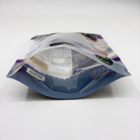 Sacs Doypack en plastique refermables, résistants à l'humidité et aux fuites, pour la conservation des steaks de poisson-sabre