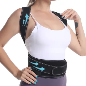 남성과 여성을위한 베스트 셀러 조정 가능한 정형 de Posturas 스트랩 EVA 어깨 등받이 자세 교정기