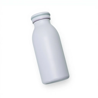 Bouteille d'eau isotherme personnalisée en acier inoxydable 304, double paroi, design moderne, 350 ml/450 ml/600 ml