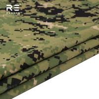 Tissu camouflage AOR2 NWU-III NYCO 50/50 Rip-stop imprimé en nylon et coton, traitement IRR imperméable pour usage tactique