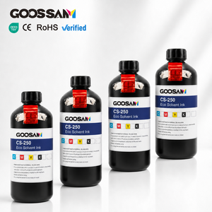 Encre jet d'encre éco-solvant 1000 ml avec puce à usage unique compatible avec Mimaki CS250 JV100-160 pour impression numérique grand format extérieure - Product Image 1