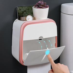 ที่ใส่กระดาษชำระแบบติดผนัง กันน้ำ กันฝุ่น สำหรับห้องน้ำ โรงแรม ขายส่ง - Product Image 4