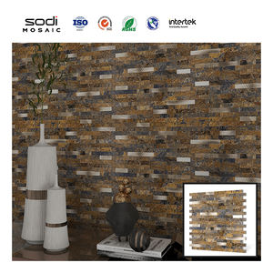 Papel tapiz de tienda comercial mosaico autoadhesivo <span class=keywords><strong>3D</strong></span> Peel and Stick Strip azulejos de pared para Backsplash - Product Image 4