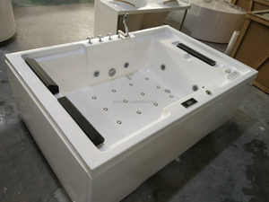 Design élégant de luxe baignoire à remous <span class=keywords><strong>en</strong></span> acrylique yacuzzi bains à remous de massage pour 2 personnes baignoire autoportante buse de surf <span class=keywords><strong>toefl</strong></span> po - Product Image 6