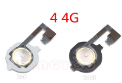 Nút Home Với Cáp Flex Không Cảm Ứng ID Vân Tay Cho iPhone 5 5S 5C 4 4S Nút Home Với Flex - Product Image 4