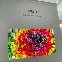 BOE LED video duvar paneli P1.25 Mini LED kapalı video ekran