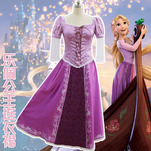 Flynn Rider Rapunzel carnaval FIESTA DE Halloween vestido de lujo Cosplay disfraz enredado Rapunzel princesa disfraz - Product Image 2