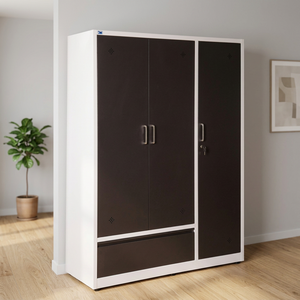 Ha Pht TU17B2C3 Steel <b>Cabinet</b> with <b>Lockable</b> Feature W1350x500xH1850mm Flat Panel Doors LP Rp Design Wardrobe - Product Image 2