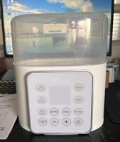 Chauffe-biberon multifonction rapide pour bébé chauffe-aliments chauffe-lait avec double contrôle actif précis de la température