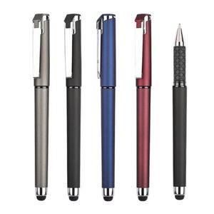 Factory Hot Sales Advertising Promotion Premium Luxury Custom Logo White Gel Signature Business Pen with Stylus - Product Image 3