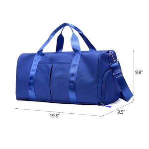 Fabricante de Pakistán, Bolsas Deportivas de Viaje de Nailon de Alta Calidad 2026, 30-40L, con Cierre de Cremallera, Servicio Personalizado OEM Disponible - Product Image 2