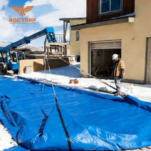 Bâche en PE sur mesure, résistante au froid, indéchirable, imperméable, antistatique, pour usage industriel et déneigement - Product Image 5