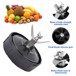 Cuchilla de repuesto de acero inoxidable de 7 aletas para licuadora Cross-border Ninjas con base de silicona de grado alimenticio para BL482-30/BL492/BL642-30 - Product Image 4