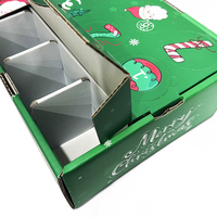 Advents kalender Diy leer Luxus Pappe Papier Geschenk 24 Tage Paket Bier Advents kalender Boxen