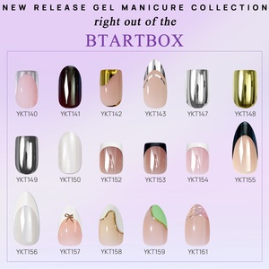 Btartbox Custom Luxury Press on Nails Wholesale Artificial Fake French Nails High Quality Handmade Soft Gels Press on Nails - Product Image 5