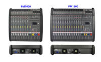 Mélangeur Audio numérique professionnel à 10 canaux Powermate PM1000-3 Double contrôleur de scène effecteur DSP pour un mixage sonore amélioré