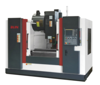 Centre d'usinage CNC 3 axes multifonctionnel haute précision robuste, table de fraisage BT40, perçage automatique, outil max. 80 mm