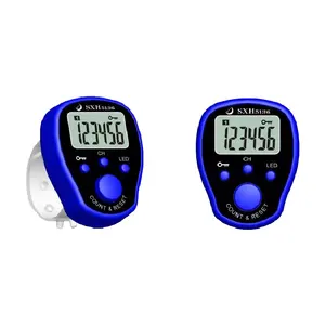 Lcd Finger Digital Tally Counter Beads Electronic Counter With Glow-in-the-dark Finger Ring Type