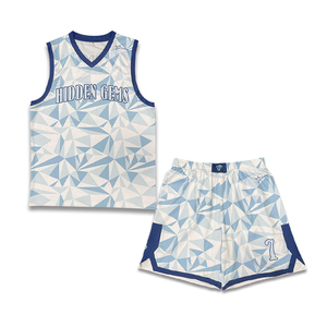 ชุดเสื้อบาสเก็ตบอลใส่ได้ทั้งชายและหญิงไซส์ XL กางเกงขาสั้นเล่นกีฬาระบายอากาศได้พิมพ์โลโก้ได้หลากหลายสี - Product Image 2