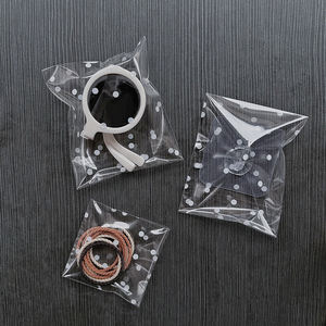 Kantong Plastik Transparan Perekat Segel Opp untuk Kemasan Makanan Roti Permen Hadiah Pesta Perhiasan - Product Image 6