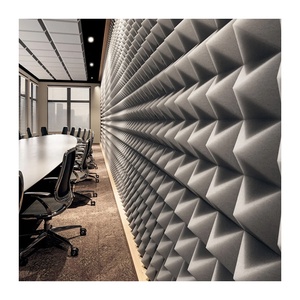 Diseño exterior de alta y baja frecuencia sonido diseño de banda ancha infrasonido espuma en aerosol acústico 50x50x5/30*30*5 - Product Image 1