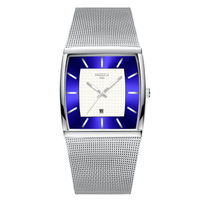 Jam Tangan Quartz NIBOSI 2376 Pria, Relogio Masculino, Mewah, Gelang Emas, Jam Tangan Baja Anti Air