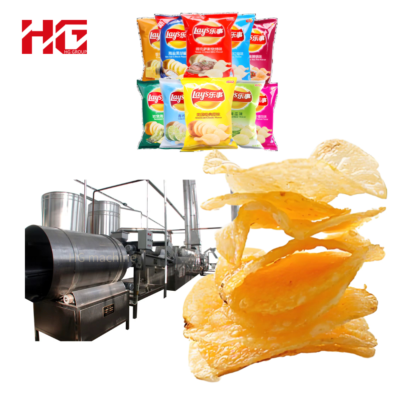 Automatic Natural Potato Chips Making Machine