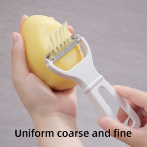 Wholesale Good Quality Plastic Carrot Onion Vegetable Fruit <b>Mini</b> Grater Kitchen Peeler Potato Chips Grater Machine - Product Image 5