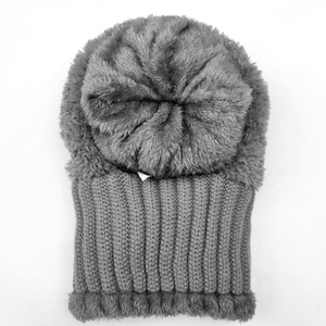 Gorro de punto a la moda con calentador de cuello para ropa de invierno diaria, precios al por mayor, opciones multicolor, gorros de invierno - Product Image 6