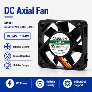 Ventilador de Refrigeración Industrial Mini 4010 SUNON <span class=keywords><strong>MF40102VX</strong></span>-Q00U-A9D 40x40x10mm 24V DC, Ventilador Axial de Alta Velocidad con Rodamiento MagLev - Product Image 6