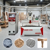 Máquina CNC para Trabajar la Madera, Router CNC para Madera, Máquina de Grabado CNC para Madera, Máquina para Fabricar Muebles, Puertas y Gabinetes