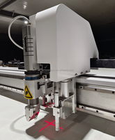 Plotter de Cuchilla Tangencial para Corte de Coroplast UV de Cama Plana, Mesa de Vacío, Cortador de Vinilo para Letreros, Rompecabezas, Espuma, Incluye Motor