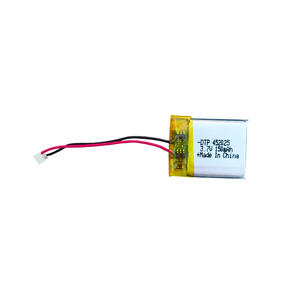 Lithium polymer battery 402025 150mah 3,7 v 0.555wh for appliances - Product Image 2