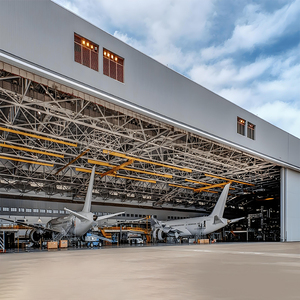 Hangar <span class=keywords><strong>de</strong></span> Estructura Metálica <span class=keywords><strong>de</strong></span> Alta Resistencia <span class=keywords><strong>para</strong></span> Almacenamiento <span class=keywords><strong>de</strong></span> Aeronaves Grandes - Product Image 2