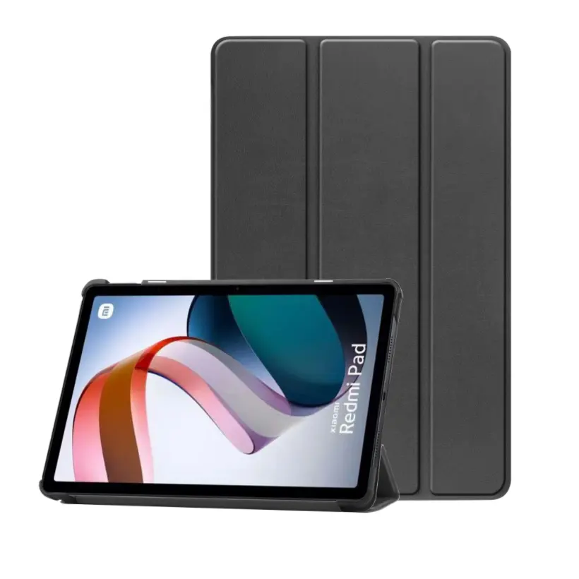 Tri-Folding Case For Xiaomi RedMi Pad 10.61 Inch 2022 Folio Flip Stand Magnetic Cover PU Leather Shell Tablet Funda