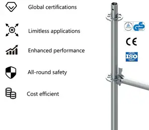 acessórios para andaimes ringlock braçadeira de metal galvanizado sistema de andaimes andamios ringlock