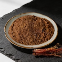 Poudre de racine de ginseng rouge de qualité supérieure en gros, concentré d'extrait naturel de racine de ginseng